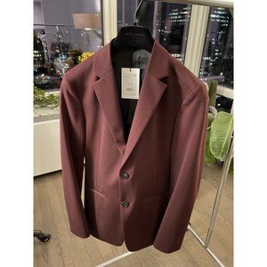 Theory Semi Tech Blazer - Size 36 - Malbec - $595 MSRP NWT